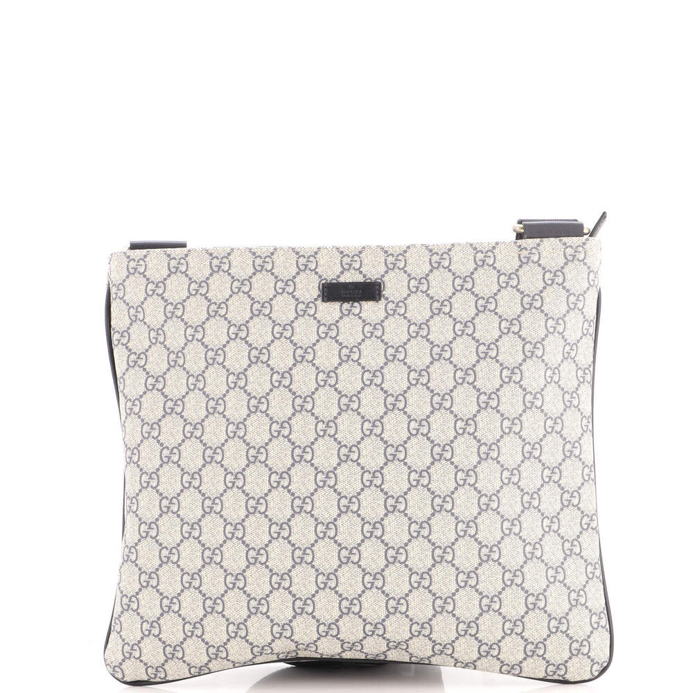Gucci Large Zip Top Messenger Bag